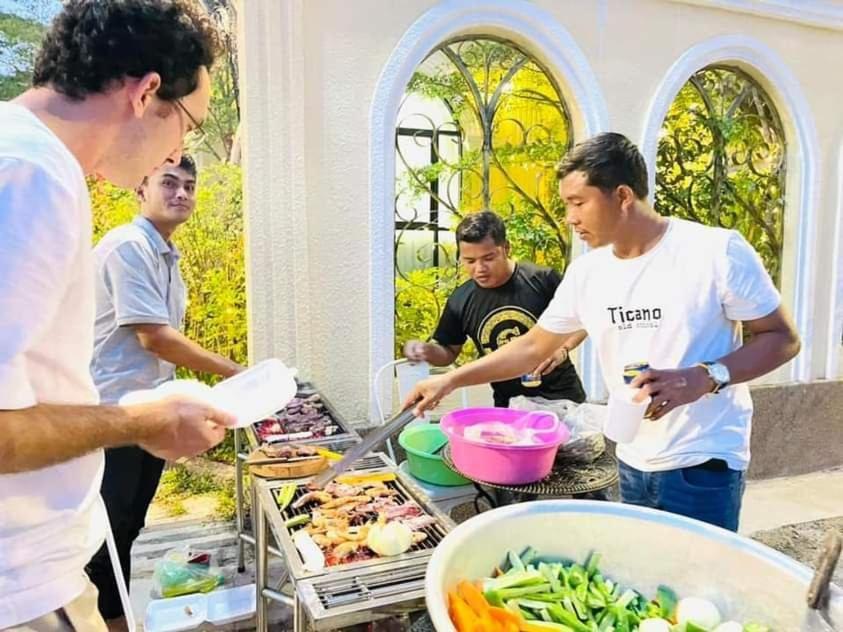 Hang Meas Boutique Hotel Kampot Buitenkant foto
