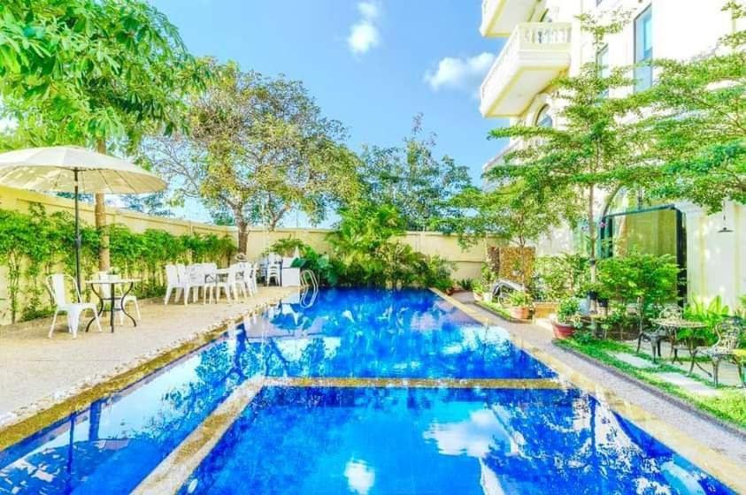Hang Meas Boutique Hotel Kampot Buitenkant foto